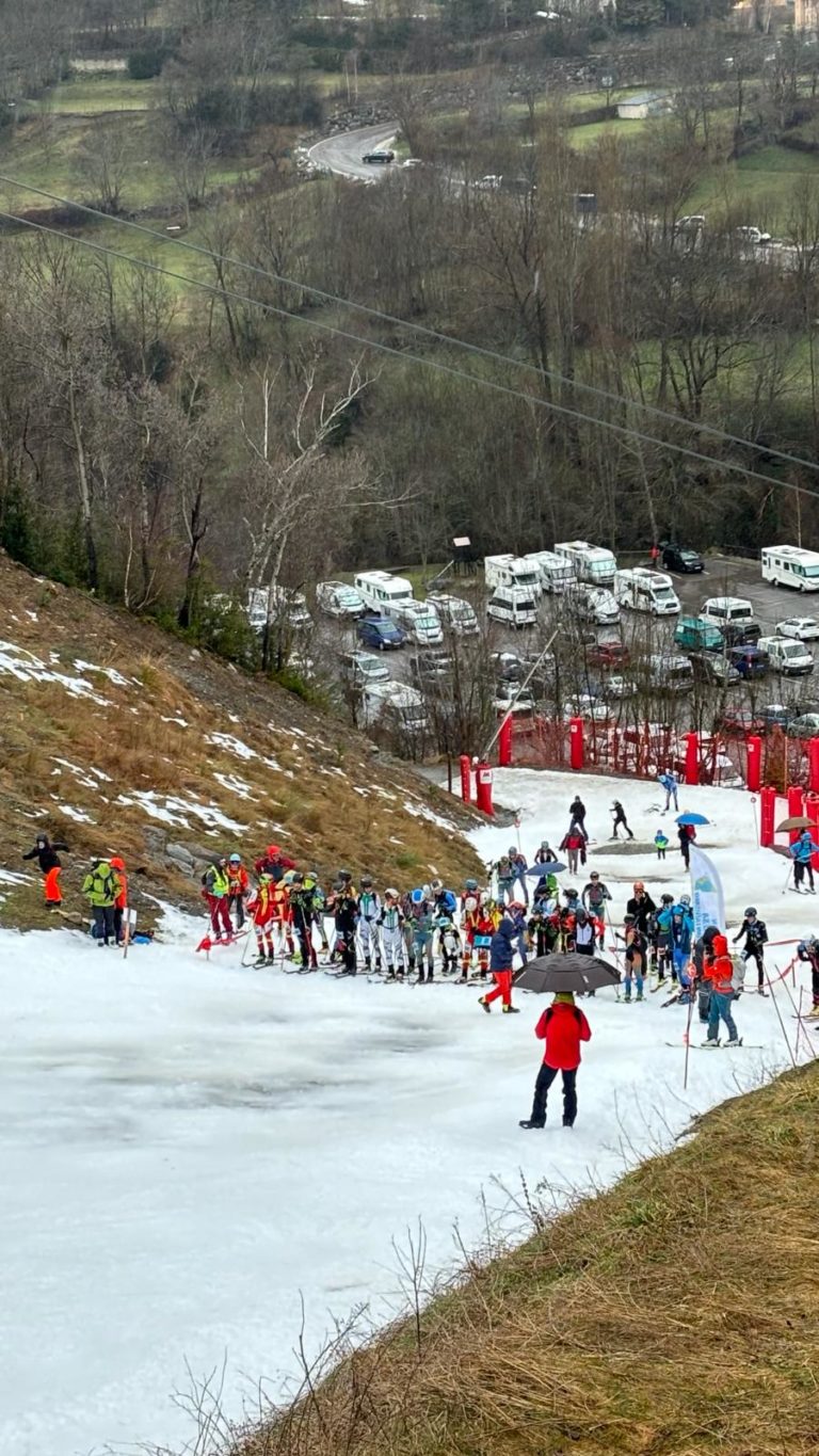 Noel Burgos, Ana Armendáriz y Montserrat Rol, vencedores en los Campeonatos de Aragón de Esquí de Montaña
