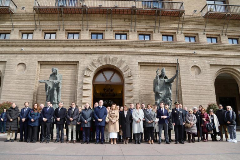 Aragón conmemora a las victimas del atentado de atocha  en el 20 aniversario