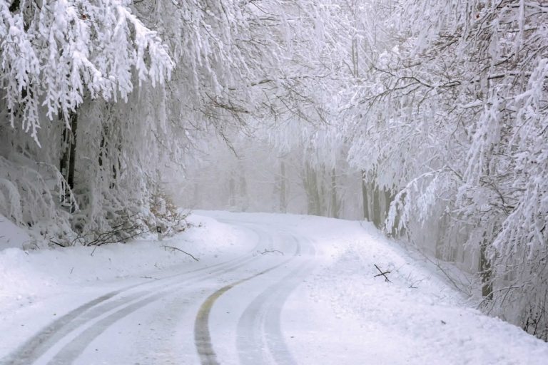 Cortadas varias carreteras en Aragón por la nevada