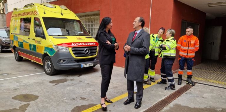El 061 aumenta el número de horas presenciales de médico en la UVI móvil de Huesca