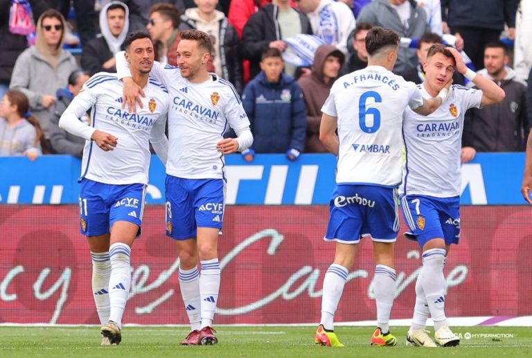El descenso se aleja a ocho puntos para el Real Zaragoza