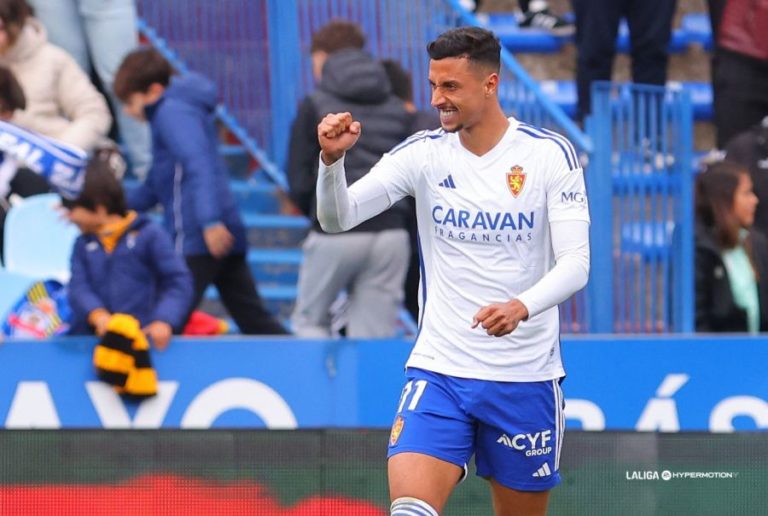 Maikel Mesa consigue a falta de nueve jornadas su mejor cifra goleadora