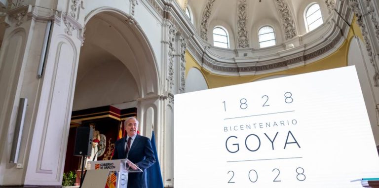 Zaragoza y Aragón se preparan para el Bicentenario del fallecimiento de Goya en 2028