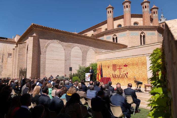 Azcón en Teruel: “Aragón está al lado de quienes creen en la fortaleza de las oportunidades de un país unido en la diversidad”