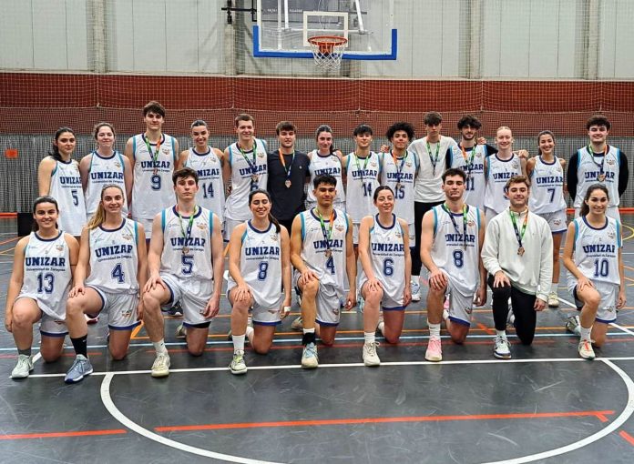Presentados los equipos que representarán a Aragón en el Campeonato de España Universitario de Baloncesto