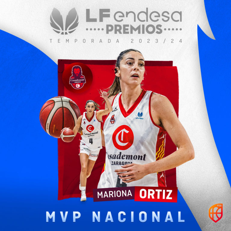 Mariona Ortiz, elegida como la MVP nacional de la Liga Femenina Endesa