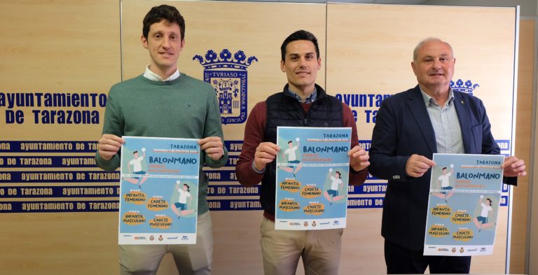 Tarazona se convertirá en el epicentro del balonmano aragonés el próximo 5 de mayo