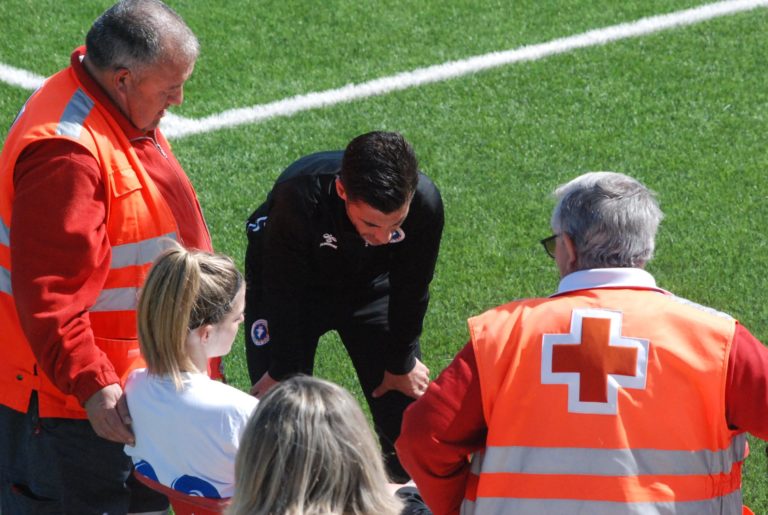 Malas noticias en el Zaragoza CFF: Sofía Santa Pau sufre una rotura de ligamentos