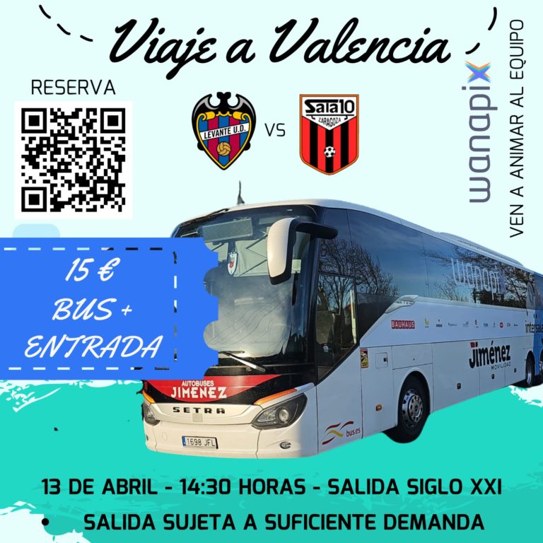 El Wanapix Sala 10 hace un llamamiento a su afición para el viaje a Valencia