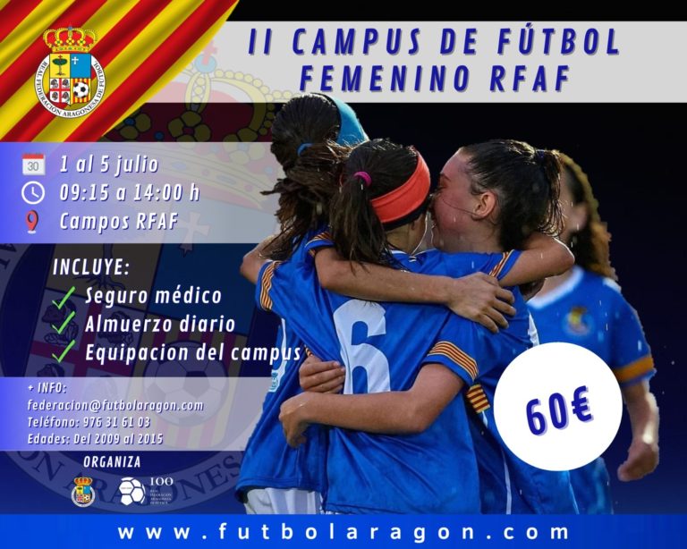 La RFAF organiza el II Campus Femenino en el mes de julio