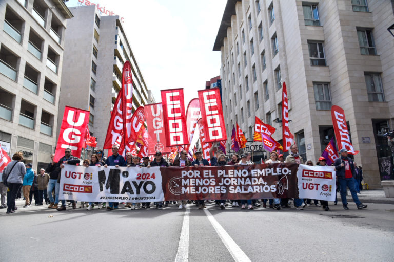 Los sindicatos conmemoran el 1 de Mayo