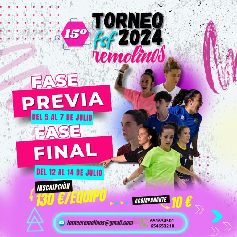 El Torneo Femenino de Fútbol Sala de Remolinos celebra su 15º aniversario