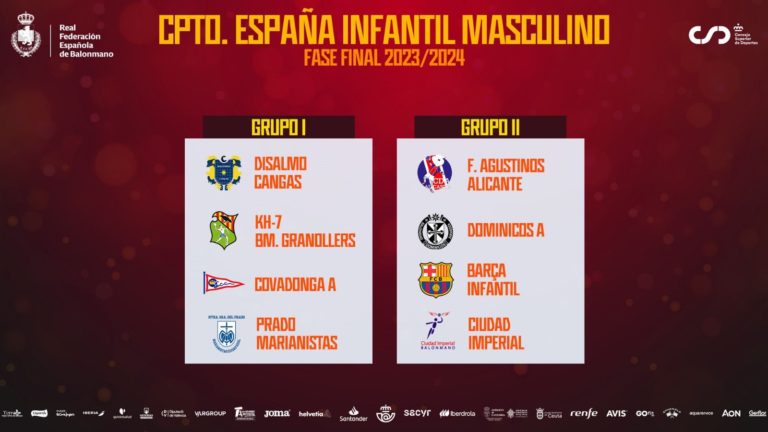 La fase final del Campeonato de España de balonmano infantil tendrá lugar en Zaragoza