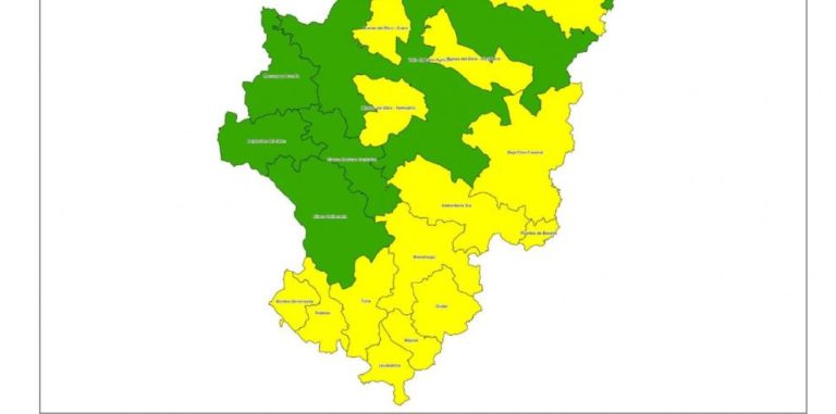 Alerta amarilla en Aragón por riesgo de incendio