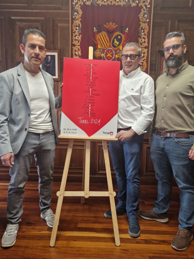 La peñas protagonizan el cartel de las Fiestas de Teruel