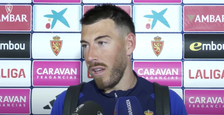 Sergi Enrich, el actor inesperado que suma dos goles consecutivos para el Real Zaragoza