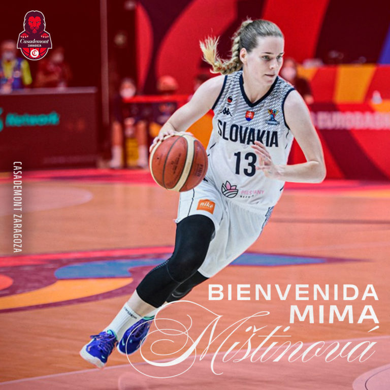 Miroslava Mistinova se une al proyecto de Casademont Zaragoza para las dos próximas temporadas