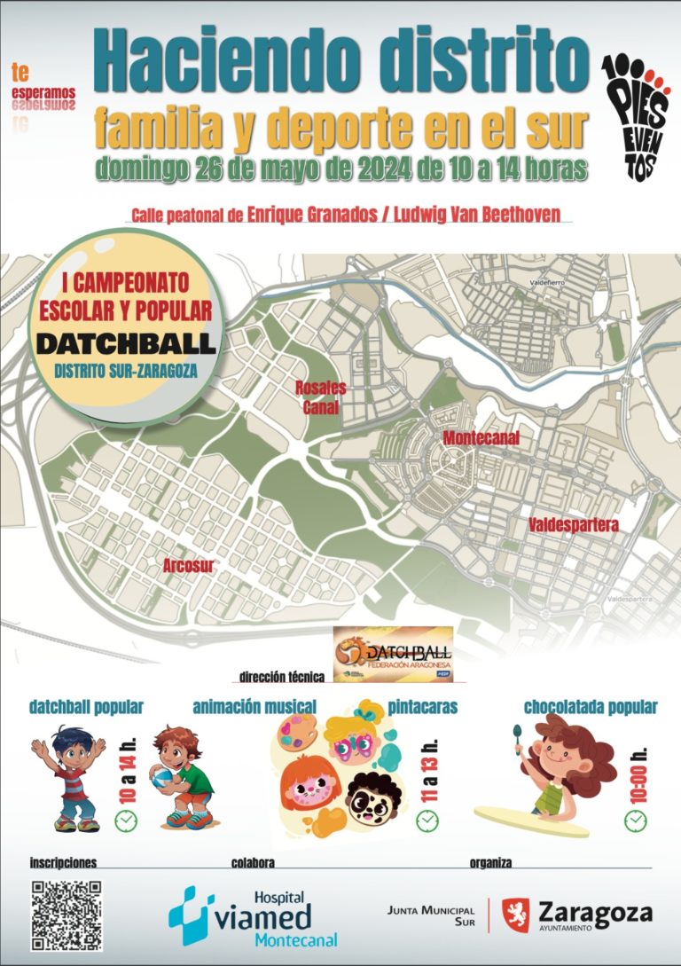 El Distrito Sur celebra este domingo una fiesta familiar y deportiva al aire libre