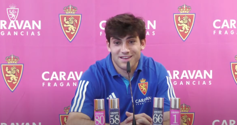Iván Azón: «Tengo contrato un año más, así que en principio seguiré en el Real Zaragoza»