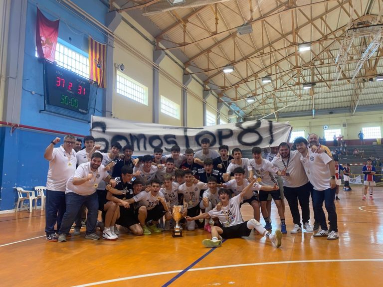 Balonmano Dominicos vive el momento más dulce de su cantera con excelentes resultados