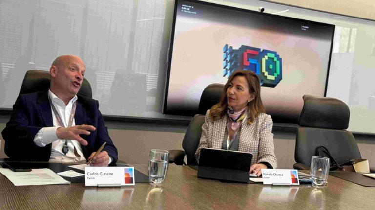 Natalia Chueca se reúne con Microsoft en Silicon Valley
