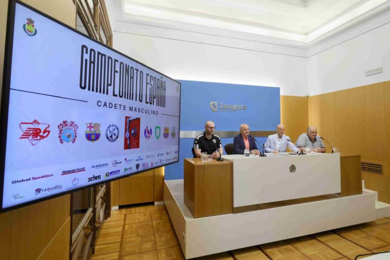 Zaragoza alberga la fase final del Campeonato de España cadete de balonmano del 11 al 15 de junio