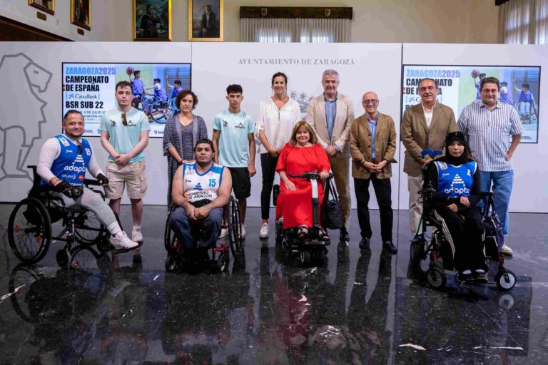 Zaragoza será sede del Campeonato de España Sub-22 de baloncesto en silla de ruedas este fin de semana