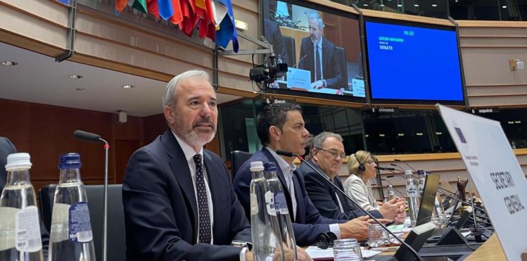 Azcón pide incluir la realidad demográfica en las nuevas políticas de cohesión de la UE tras 2027