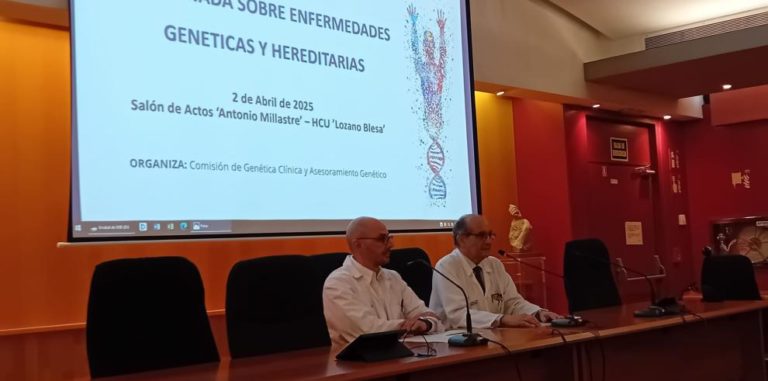 Aumento exponencial de estudios genéticos en el Hospital Clínico de Zaragoza