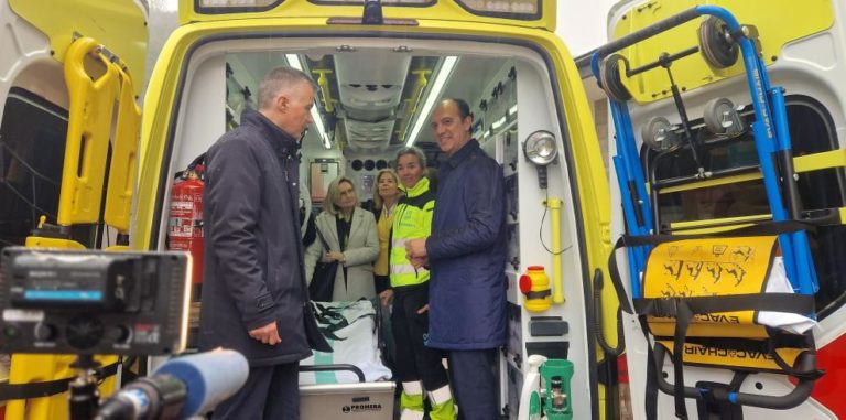 Jaca contará con UVI móvil del 061 las 24 horas los fines de semana y festivos