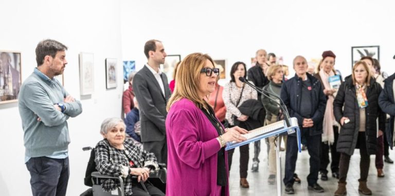 Arte y solidaridad se unen en la trigésima exposición de Aspanoa en Zaragoza