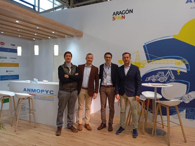 Aragón Exterior respalda a 13 empresas en Bauma, la feria de construcción más grande del mundo