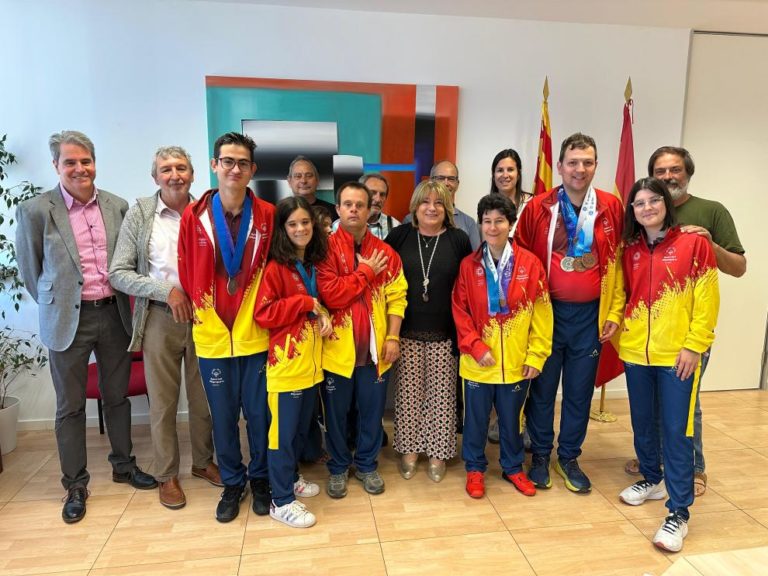Aragón celebra el regreso de sus deportistas de Special Olympics tras competir en Turín