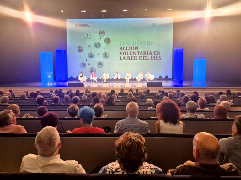 Más de 400 voluntarios se reúnen en el I Encuentro de Acción Voluntaria en Aragón