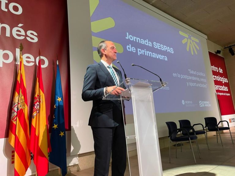 Aragón trabaja en la creación del Instituto de Salud Pública