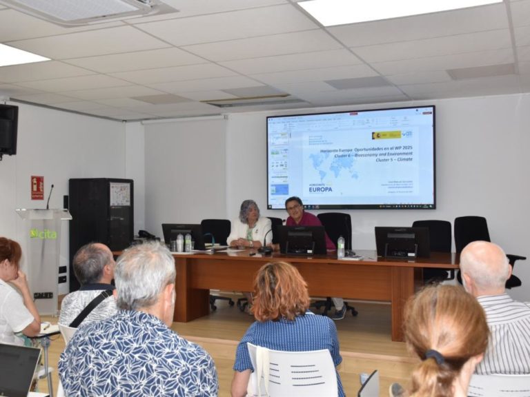 Jornada informativa en Aragón sobre proyectos del programa Horizonte Europa
