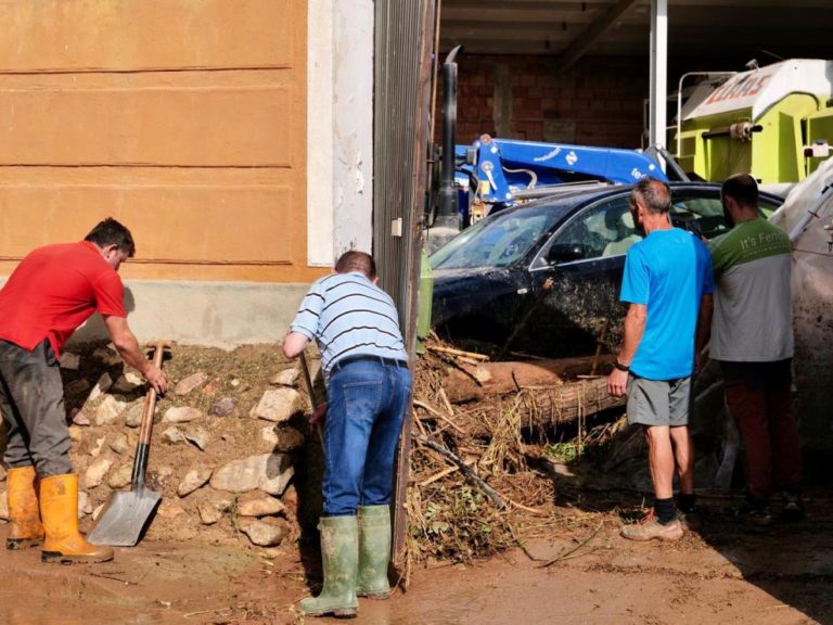 Aragón mantiene el nivel 2 de emergencia y activa un operativo en los municipios afectados por las lluvias