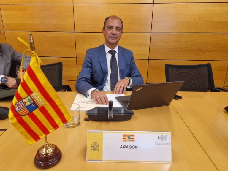 Bancalero exige al Ministerio de Sanidad más fondos para Aragón ante el Consejo Interterritorial