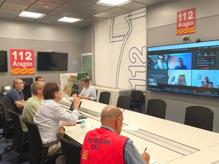 El Gobierno de Aragón desactiva la fase de emergencia en las áreas afectadas por las tormentas