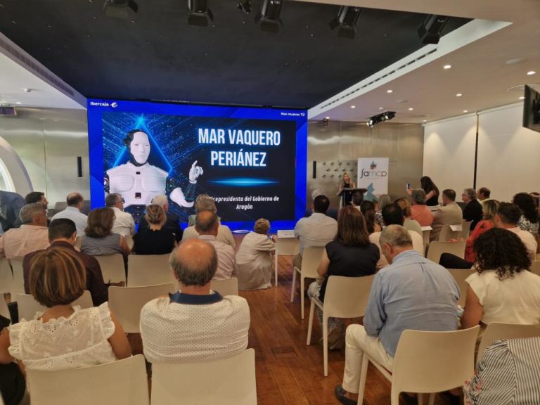 Mar Vaquero resalta la importancia de la IA para mejorar la vida en Aragón