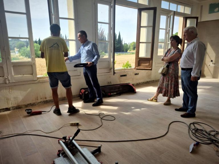 Peraltilla avanza en la construcción de la casa del mayor para mejorar la atención a sus vecinos