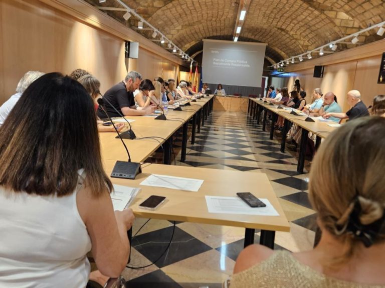 El Gobierno de Aragón lanza un Plan de Compra Pública Socialmente Responsable