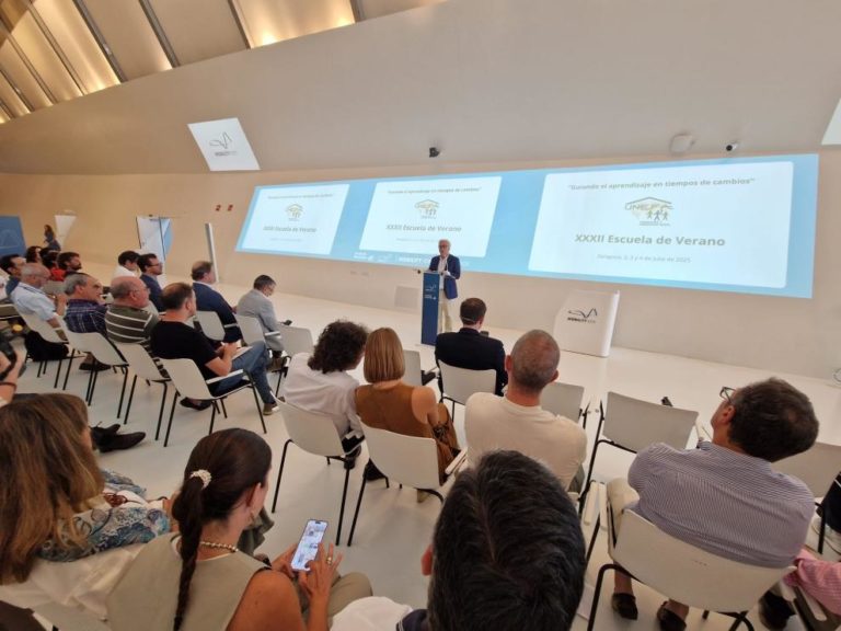 Clausura de la 32º Escuela de Verano UNEFA en Zaragoza con el apoyo del Gobierno de Aragón