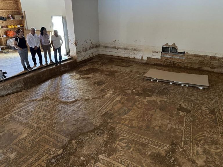 El Gobierno de Aragón inicia la quinta fase de restauración en la villa romana de La Malena este verano