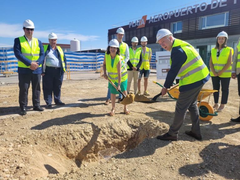 Comienzan las obras de ampliación de la terminal del Aeropuerto de Teruel