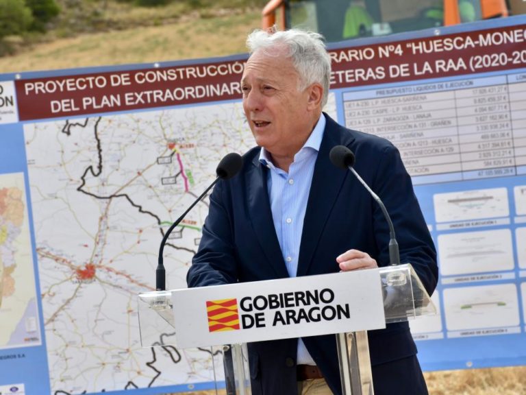 El Plan Extraordinario de Carreteras de Aragón cumple un año