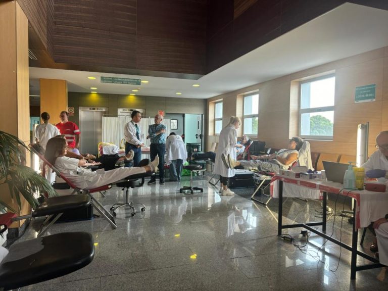 Éxito en la jornada de donación de sangre en el Hospital Universitario Miguel Servet