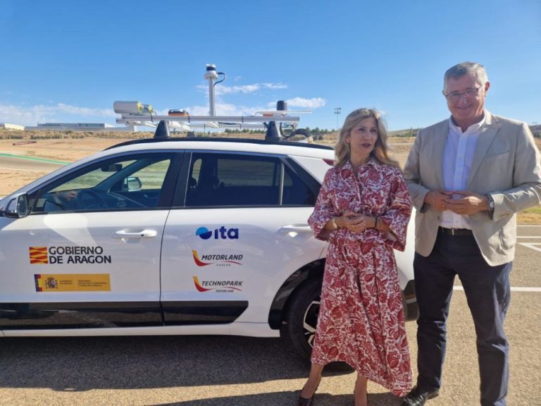 MotorLand Aragón acoge un laboratorio para vehículos autónomos y tecnologías de hidrógeno
