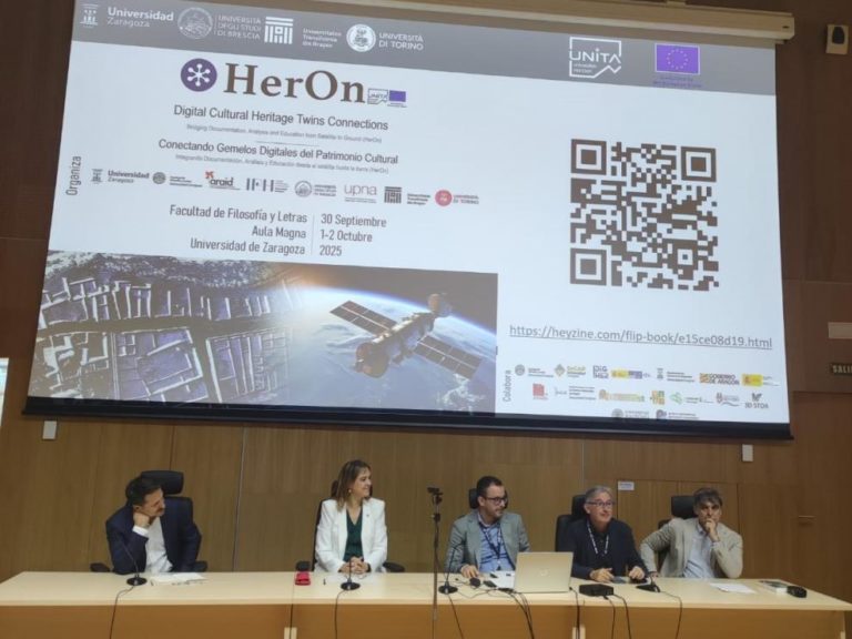 Aragón impulsa la conservación del patrimonio cultural con digitalización en el seminario internacional HerON