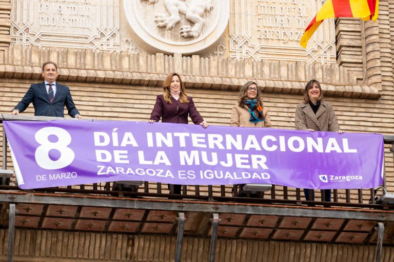 «Zaragoza es igualdad» es el lema del Ayuntamiento por el 8M